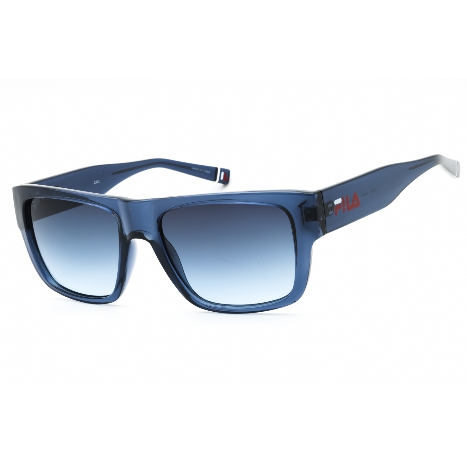 Nwt Fila Sfi281-06g5 Rectangle 56mm Sunglasses